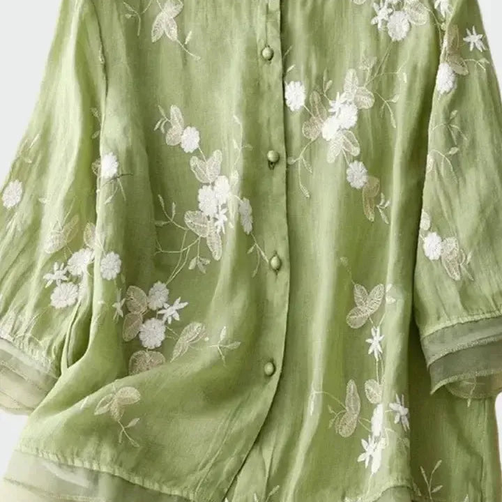 Ida | Różowa Bluzka