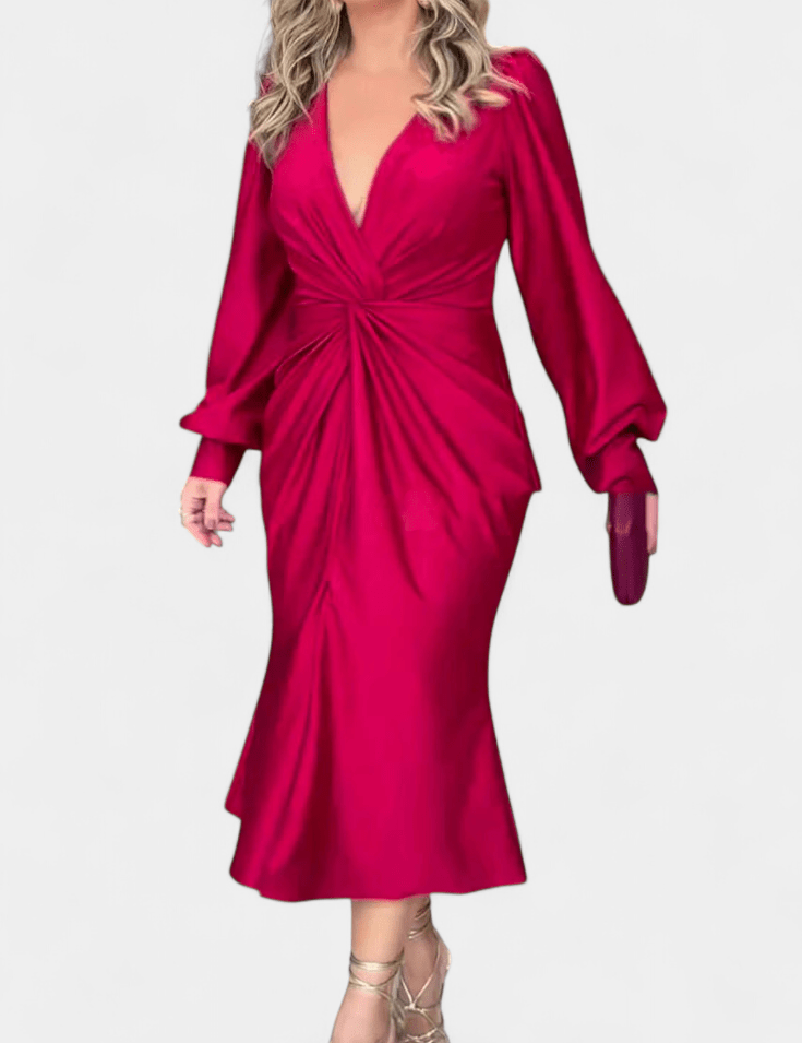 Malina | Bluzka z dekoltem w serek