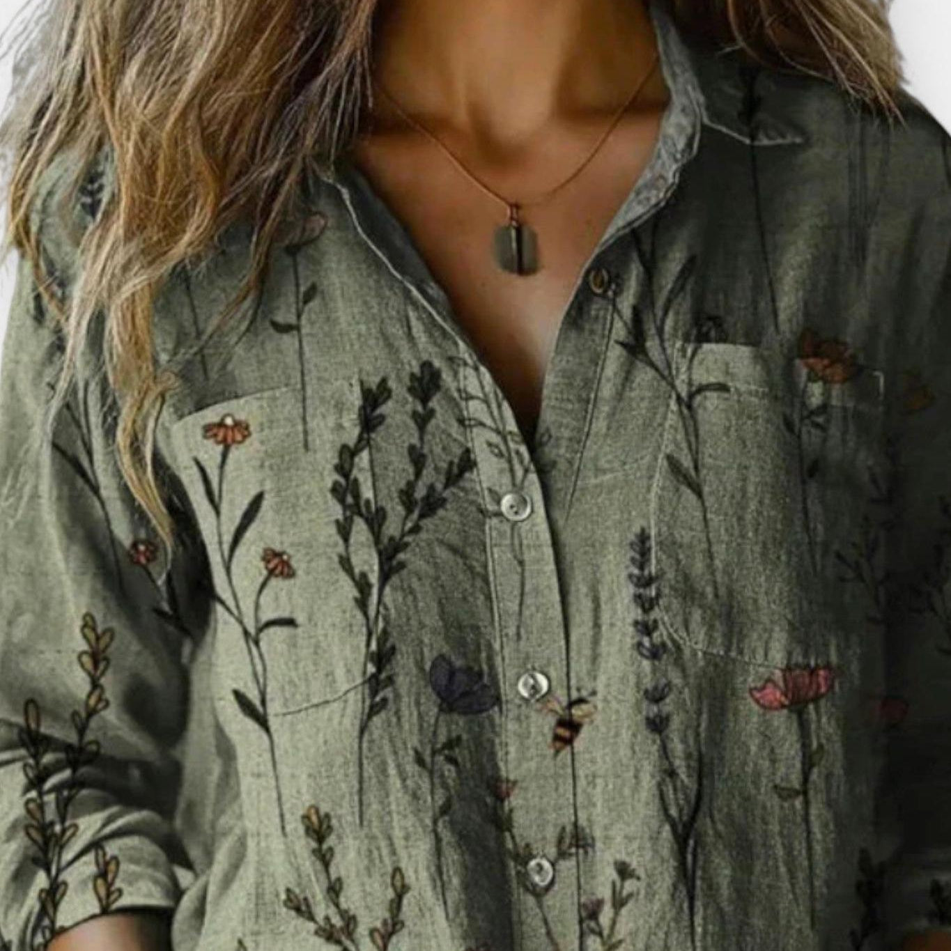 Mille | Bluzka w stylu vintage