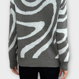 Rikke | Kwiatowy Sweter