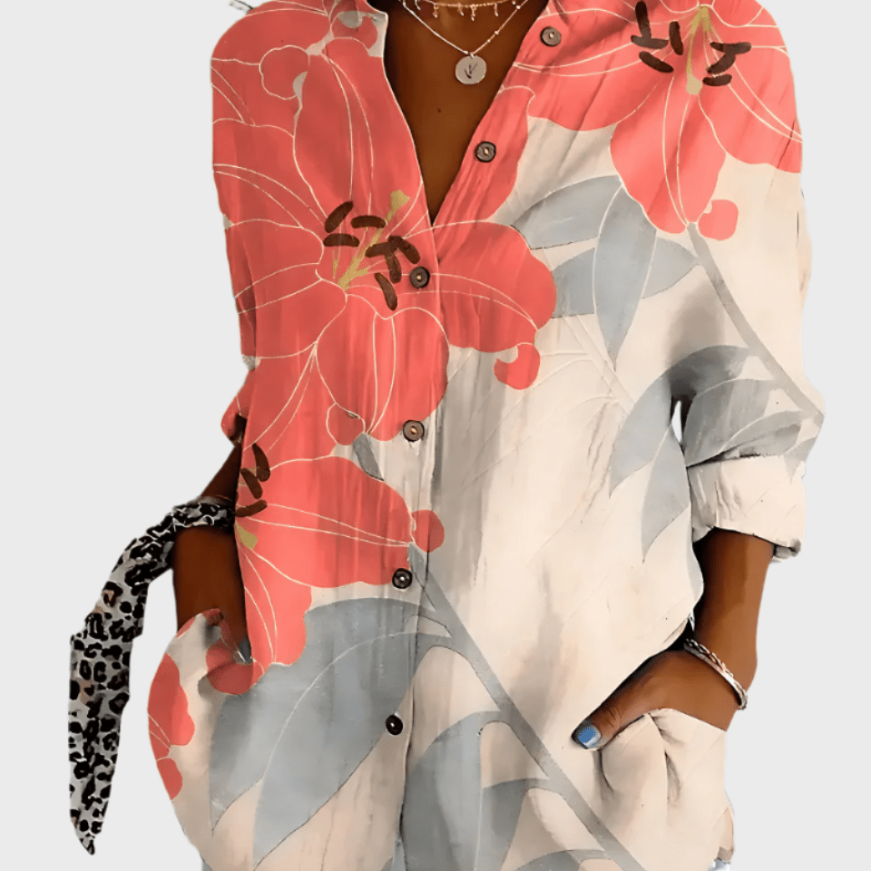 Rosa | Koszula Kwiatowa