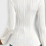 Thilde | Polo z długim rękawem