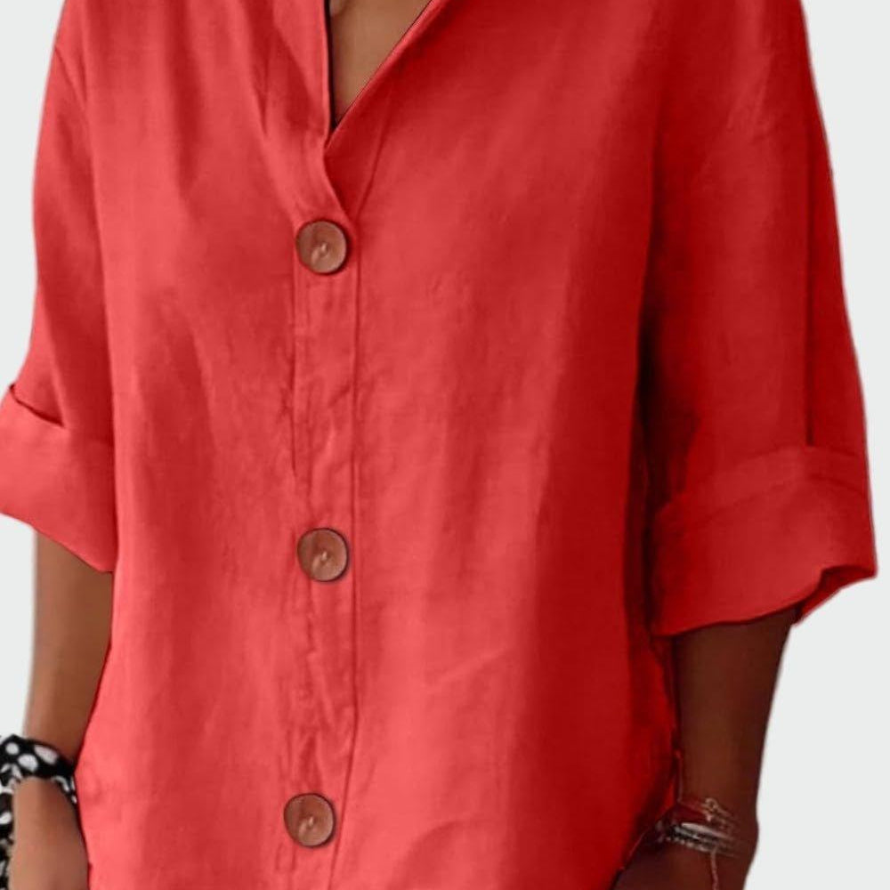 Thilde | Koszula lniana