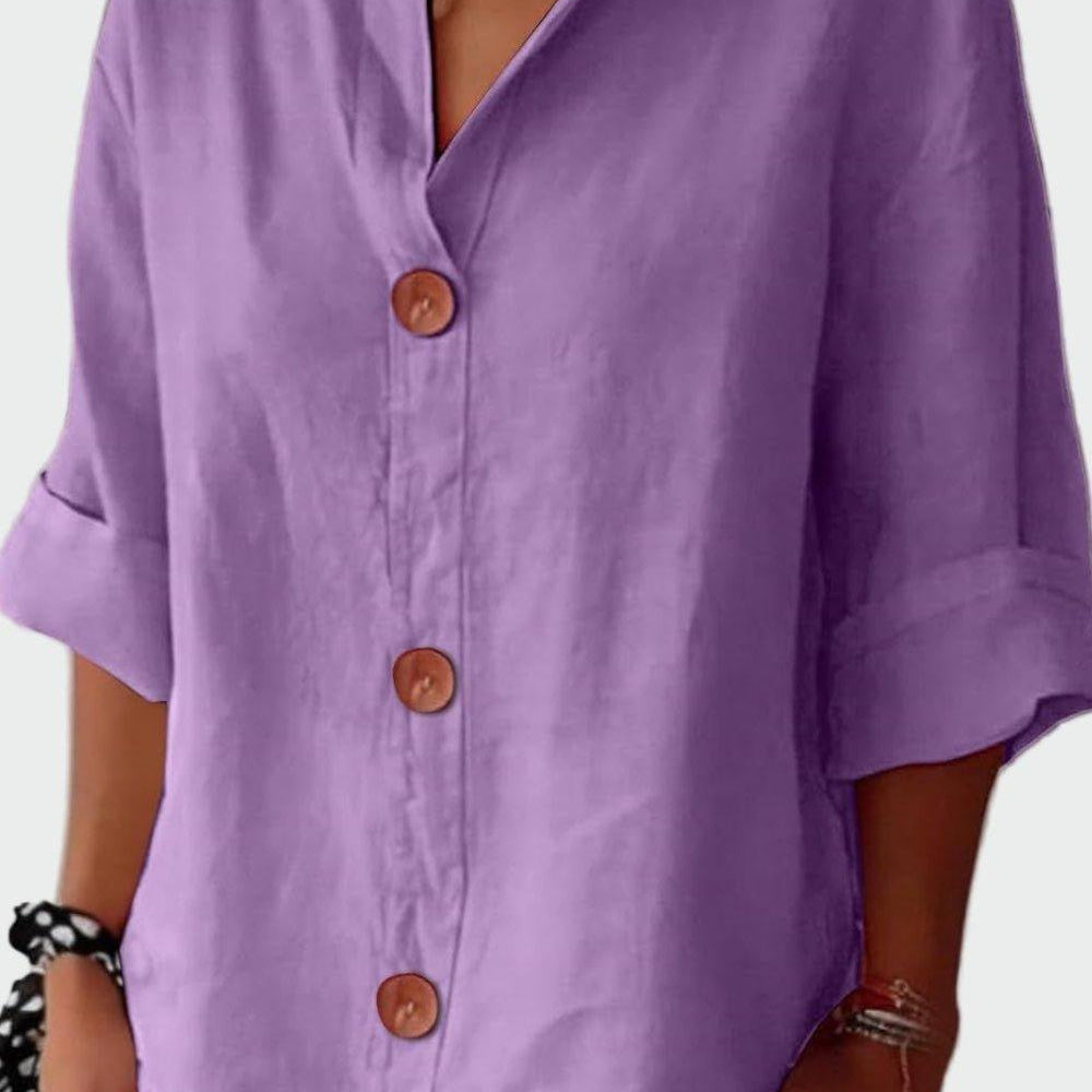 Thilde | Koszula lniana